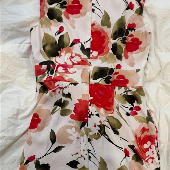 Dress Barn Floral Sheath Dress/ Woman/ Size Petite 4 - Picture 8 of 15